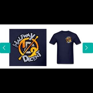 Halfway Decent Garments Tee (Navy Steal)